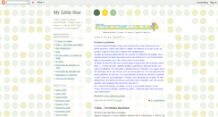 Desktop Screenshot of pequenaestrela.blogspot.com