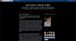 Desktop Screenshot of actingyourage1.blogspot.com