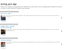 Tablet Screenshot of actingyourage1.blogspot.com