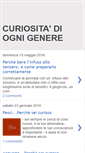 Mobile Screenshot of curiosita-di-ogni-genere.blogspot.com