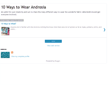 Tablet Screenshot of androsia10ways.blogspot.com