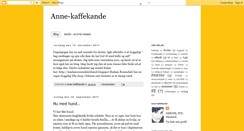 Desktop Screenshot of anne-kaffekande.blogspot.com