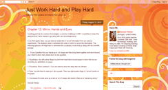 Desktop Screenshot of justworkhardandplayhard.blogspot.com