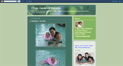 Desktop Screenshot of chloecaydenandchezelle.blogspot.com