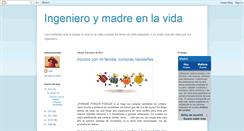 Desktop Screenshot of ingenieroymadreenlavida.blogspot.com