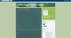 Desktop Screenshot of odontoupv.blogspot.com