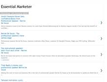 Tablet Screenshot of essential-marketer.blogspot.com