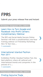 Mobile Screenshot of freepressreleasesubmit.blogspot.com