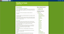 Desktop Screenshot of healthyintrend.blogspot.com