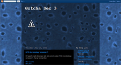 Desktop Screenshot of pharmicrosec3.blogspot.com