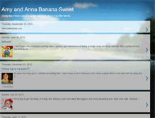 Tablet Screenshot of annabananasweet.blogspot.com