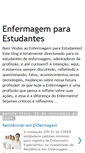 Mobile Screenshot of enfermagemparaestudantes.blogspot.com