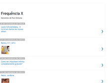 Tablet Screenshot of frequencia-x.blogspot.com