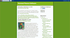 Desktop Screenshot of personalfinancesoftwarereviewsblog.blogspot.com