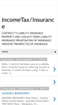 Mobile Screenshot of incometaxinsurance.blogspot.com