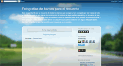 Desktop Screenshot of fotografiasdebarcosparaelrecuerdo.blogspot.com
