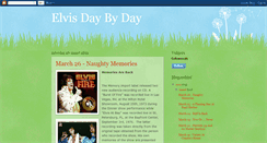 Desktop Screenshot of elvisdaybyday.blogspot.com