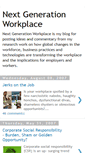 Mobile Screenshot of nextgenerationworkplace.blogspot.com