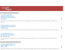 Tablet Screenshot of lajandadigital.blogspot.com