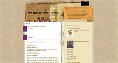Desktop Screenshot of megustanlibros.blogspot.com