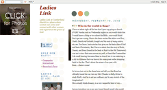 Desktop Screenshot of ladies-link.blogspot.com