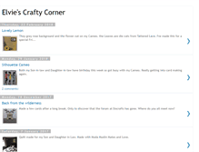 Tablet Screenshot of elviescraftycorner.blogspot.com
