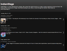 Tablet Screenshot of indianstage-indianstage.blogspot.com