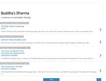 Tablet Screenshot of buddhasdharma.blogspot.com