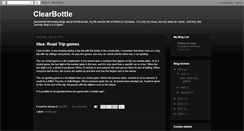 Desktop Screenshot of clearbottle.blogspot.com