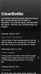 Mobile Screenshot of clearbottle.blogspot.com
