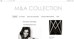 Desktop Screenshot of m-a-collection.blogspot.com