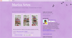 Desktop Screenshot of marizaartes.blogspot.com