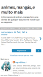 Mobile Screenshot of animesmangsemuitomais.blogspot.com