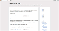 Desktop Screenshot of henrisworld.blogspot.com