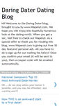 Mobile Screenshot of daringdater.blogspot.com