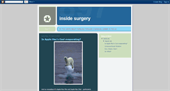 Desktop Screenshot of insidesurgery.blogspot.com