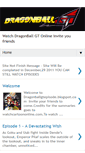 Mobile Screenshot of dragonballgtepisode.blogspot.com