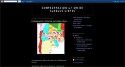 Desktop Screenshot of confederacionuniondepuebloslibres.blogspot.com