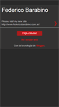 Mobile Screenshot of federicobarabino.blogspot.com