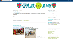 Desktop Screenshot of kirklandartlounge.blogspot.com