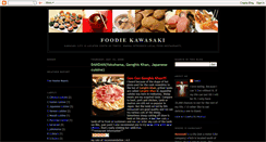 Desktop Screenshot of foodiekawasaki.blogspot.com