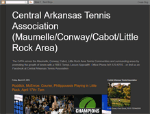 Tablet Screenshot of centralarkansastennisassociation.blogspot.com