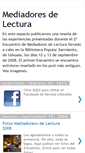 Mobile Screenshot of mediadoresdelectura.blogspot.com