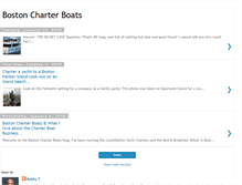 Tablet Screenshot of bostoncharterboats.blogspot.com
