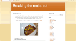 Desktop Screenshot of breakingthereciperut.blogspot.com