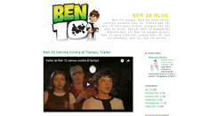 Desktop Screenshot of ben10-blog.blogspot.com