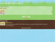 Tablet Screenshot of dapurbetawicabe5menumakanan.blogspot.com