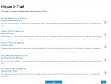 Tablet Screenshot of info-nissan-xtrail.blogspot.com