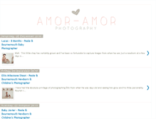 Tablet Screenshot of amoramorphotography.blogspot.com