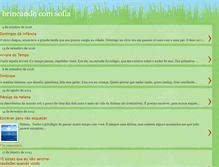 Tablet Screenshot of brincandocomsofia.blogspot.com